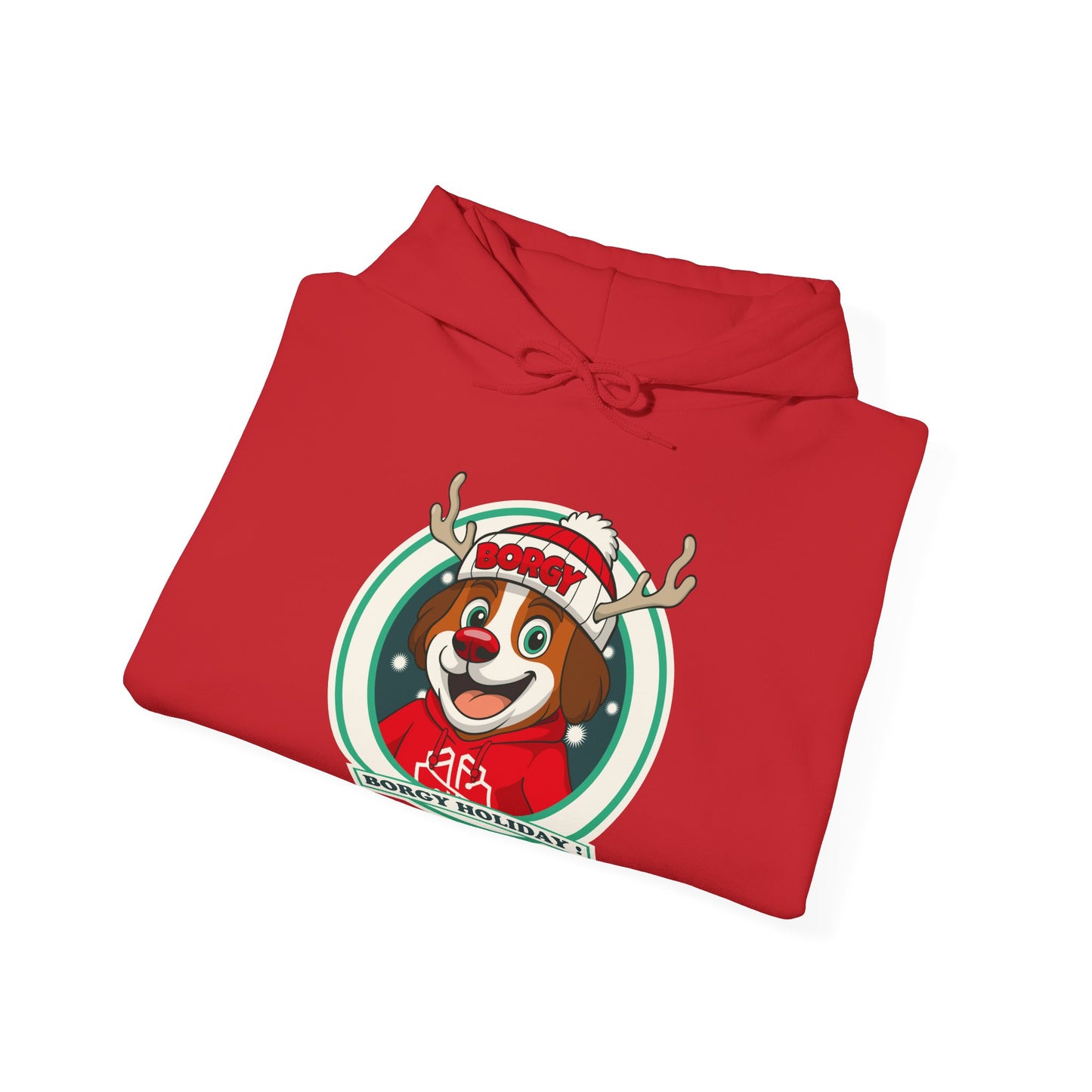 Borgy Holiday Big Logo - Red