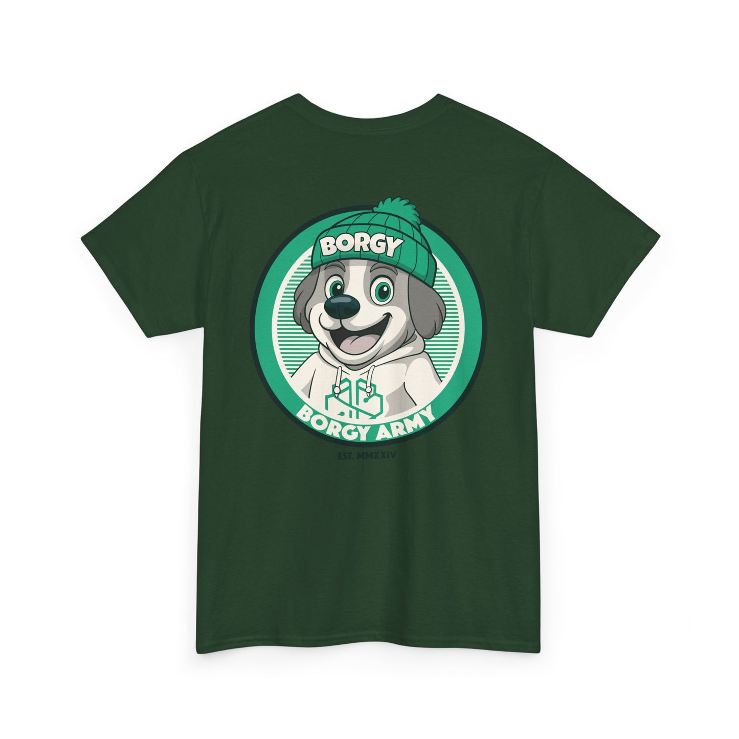 Borgy Army - Green'n'Grey - Forest Green