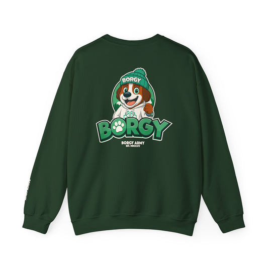 Borgy OG revecto - Double Logo crewneck - Green
