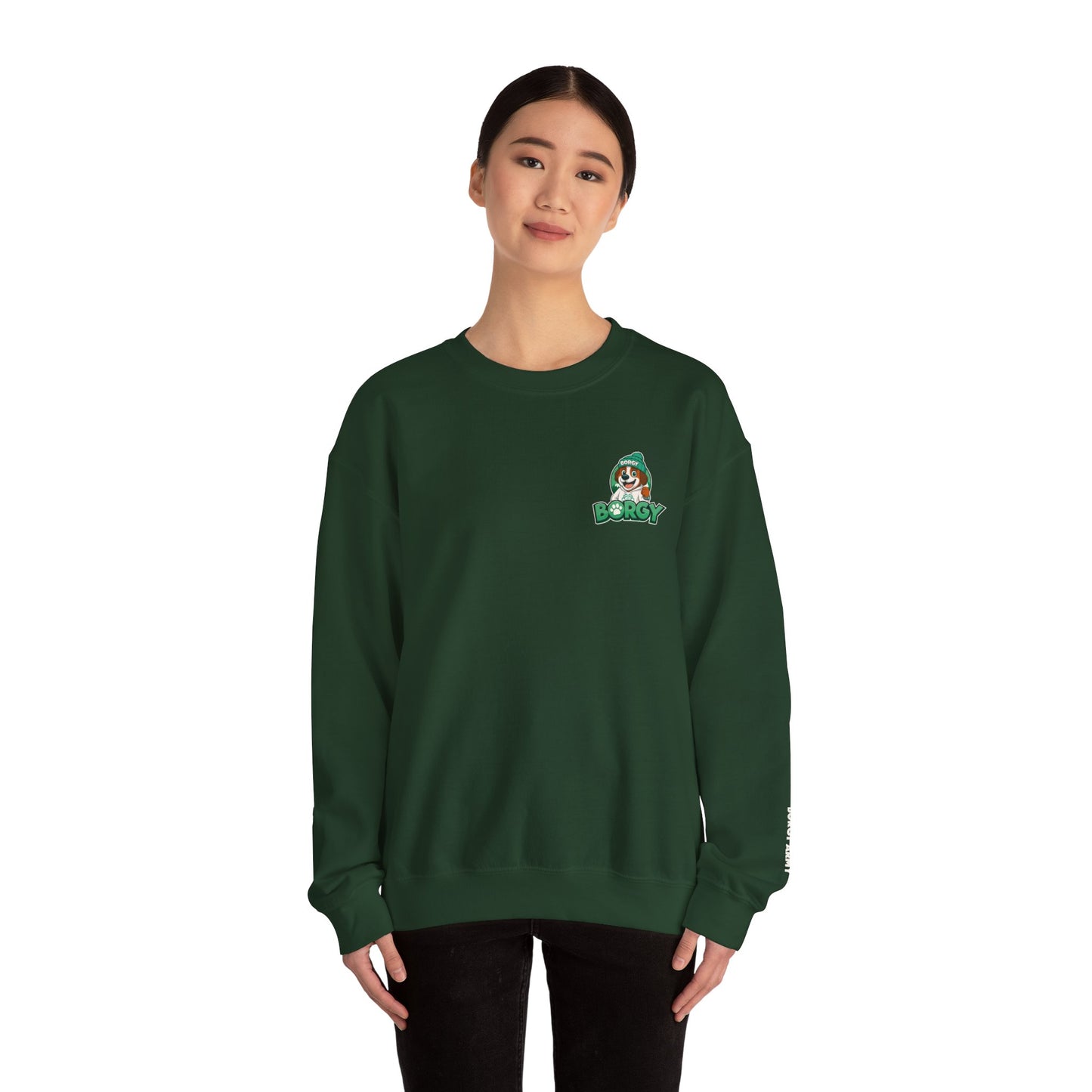 Borgy OG revecto - Double Logo crewneck - Green