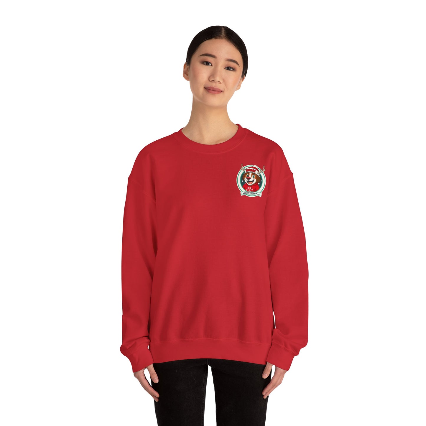 Borgy Holiday 2026 Crewneck v2 - Red
