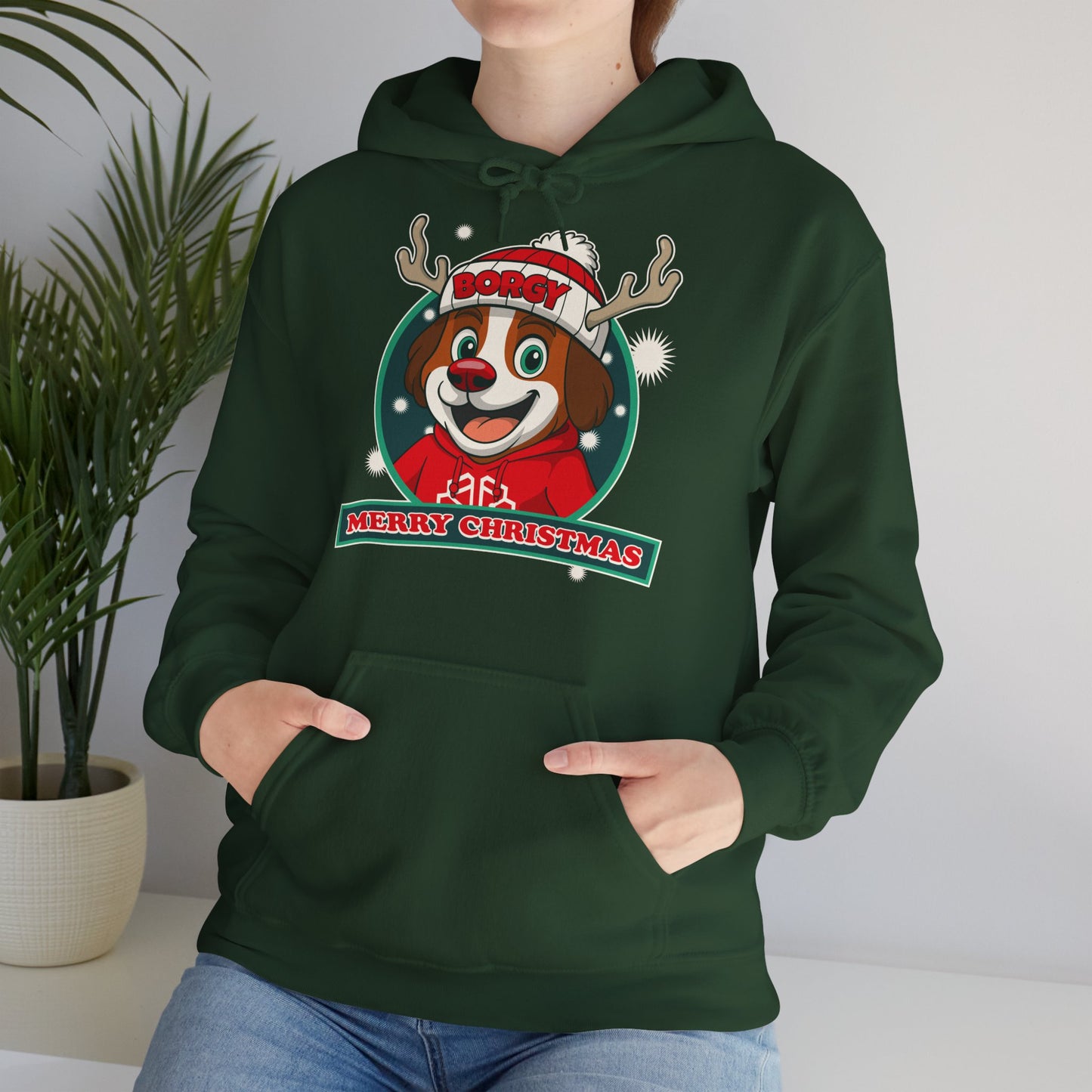 Borgy Holiday Hoodie - Green