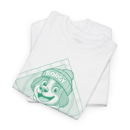 Borgy Greenlines T-Shirt - White & co