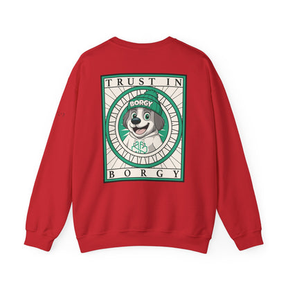 More Trust Crewneck Sweatshirt - Red