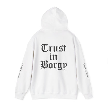 Trust in Borgy Hoodie - White