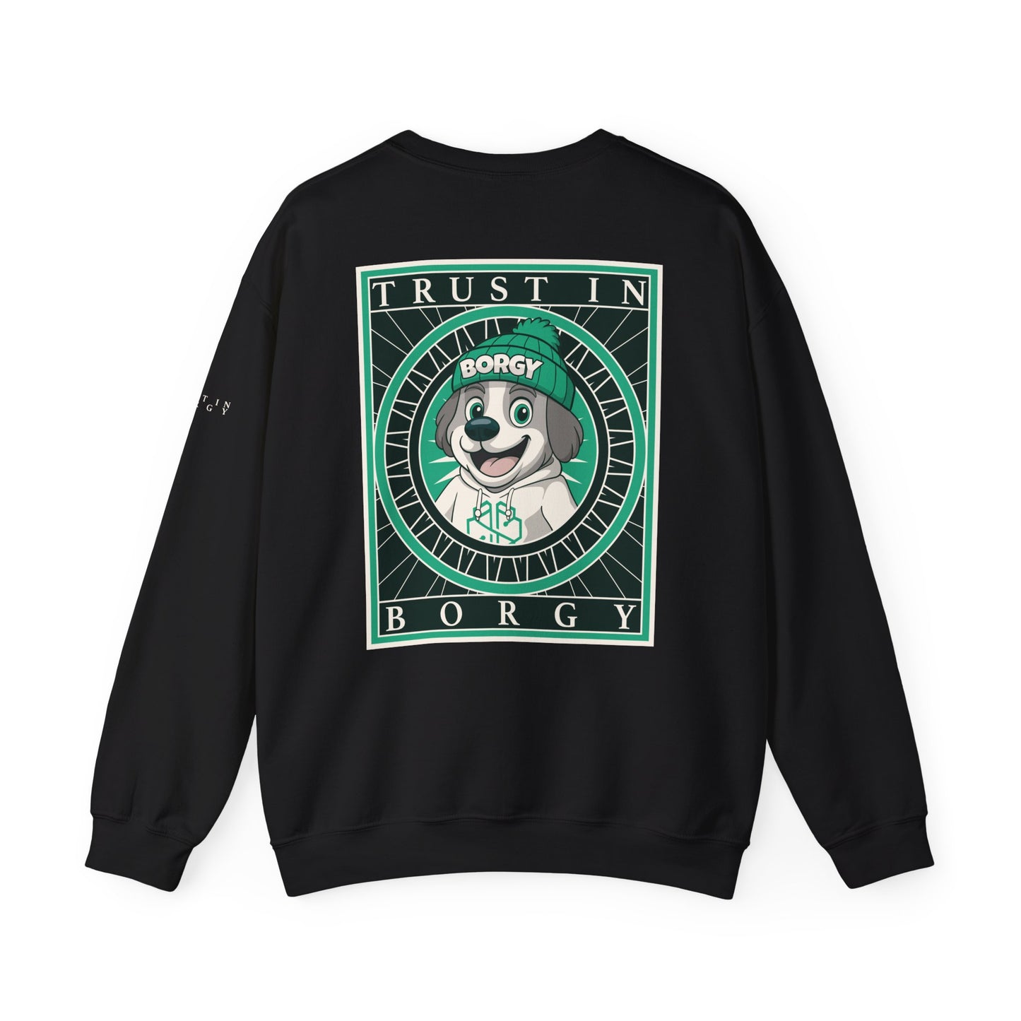 More Trust Crewneck Sweatshirt - Black
