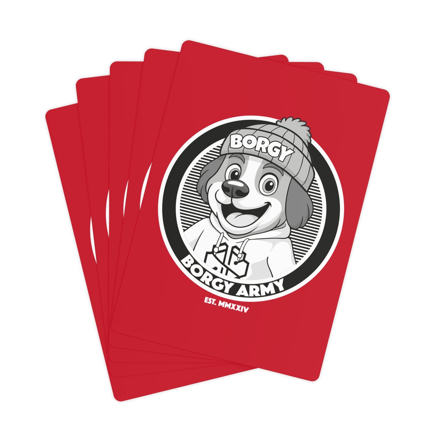 Red Poker Cards