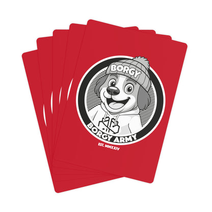 Red Poker Cards