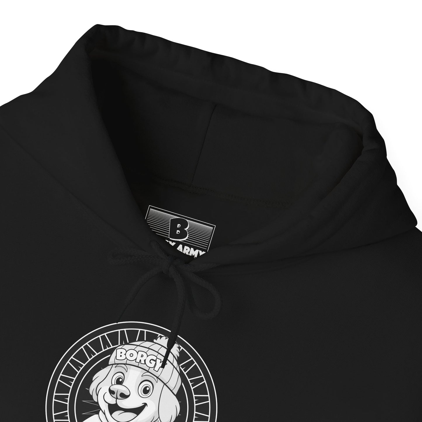 Trust in Borgy Hoodie - Monochrome