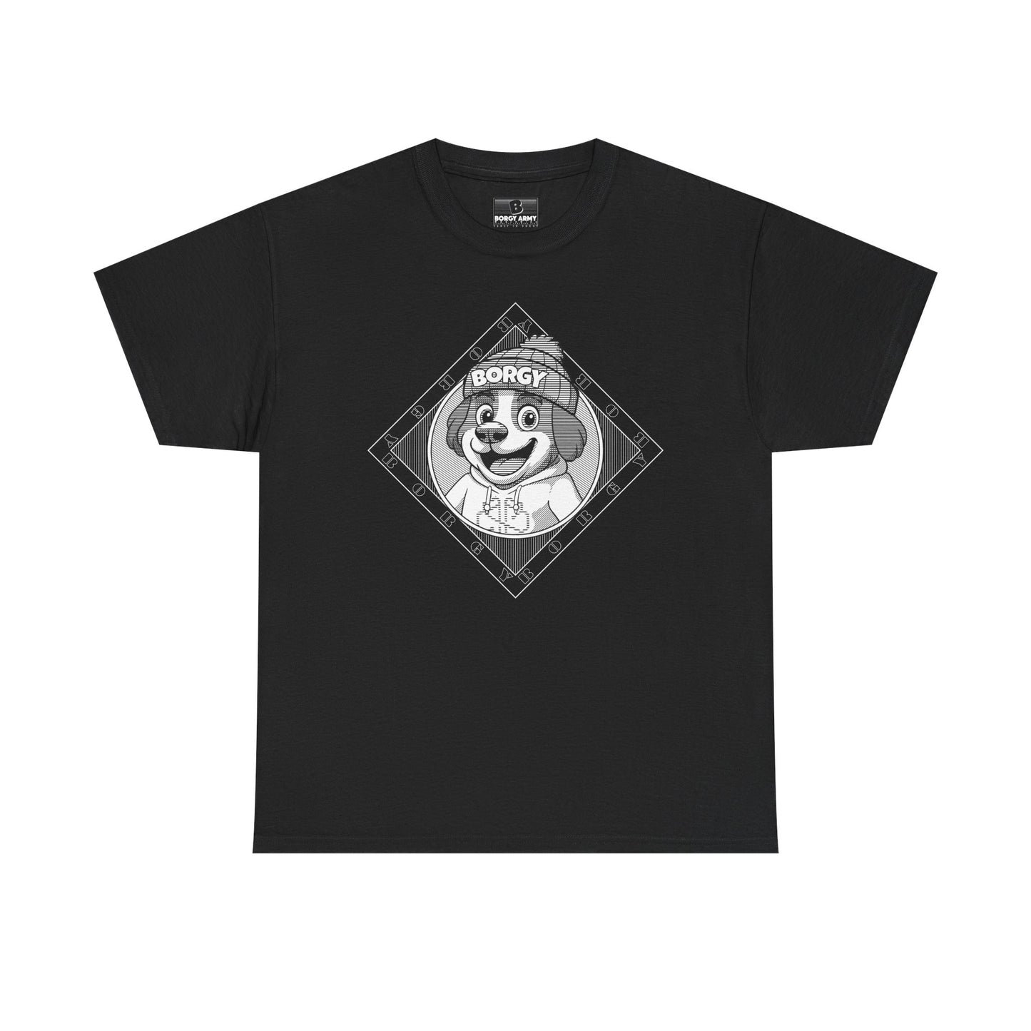 Borgy Blacklines T-Shirt - Black