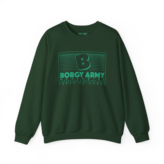 Borgy Worldwide Crewneck - Forest Green