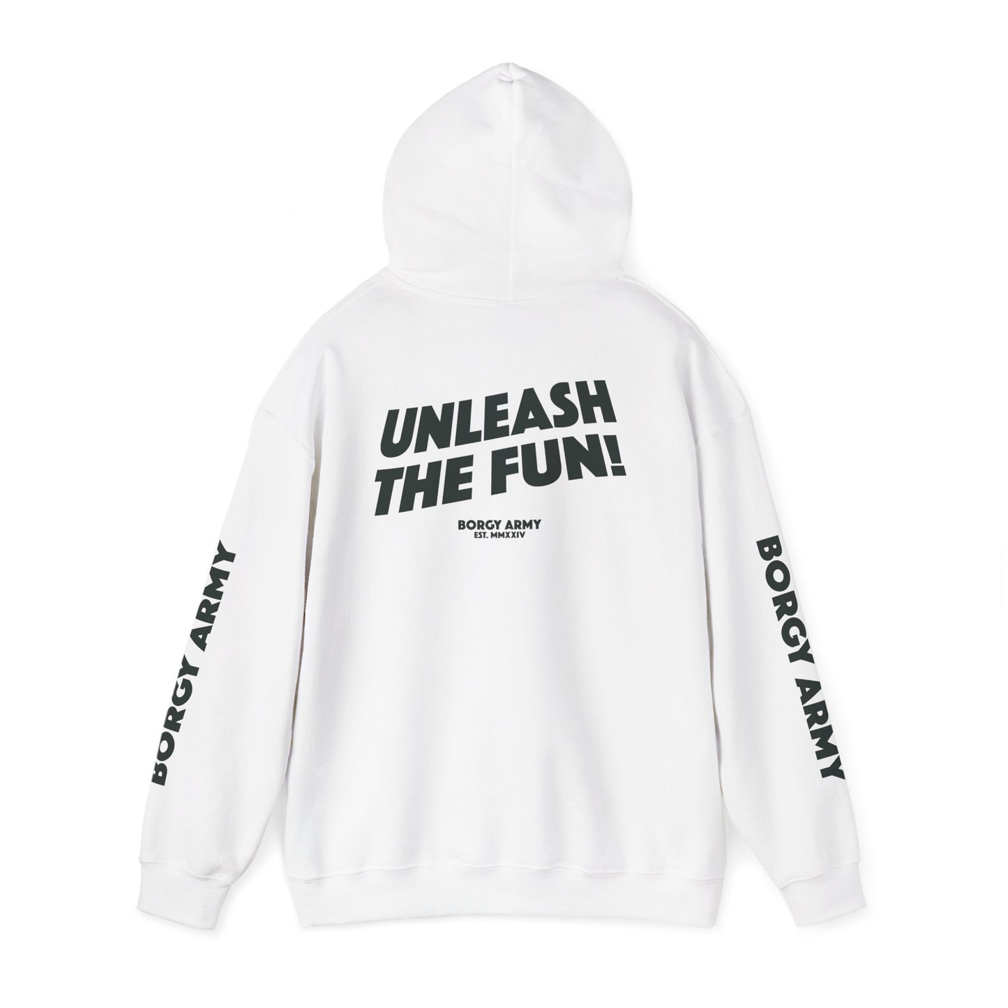 Borgy OG Revecto - Unleash the Fun Hoodie - White