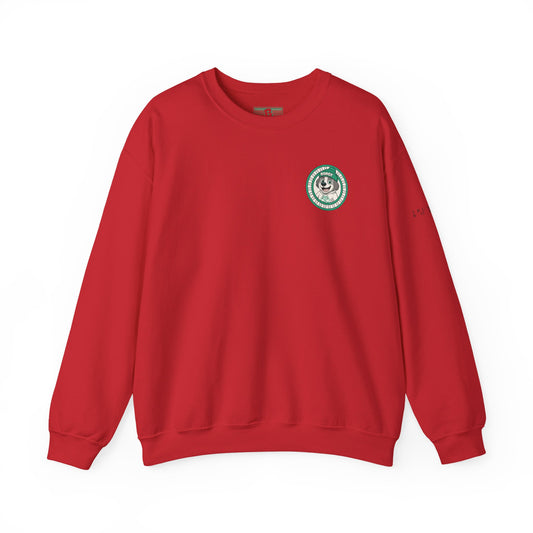 More Trust Crewneck Sweatshirt - Red