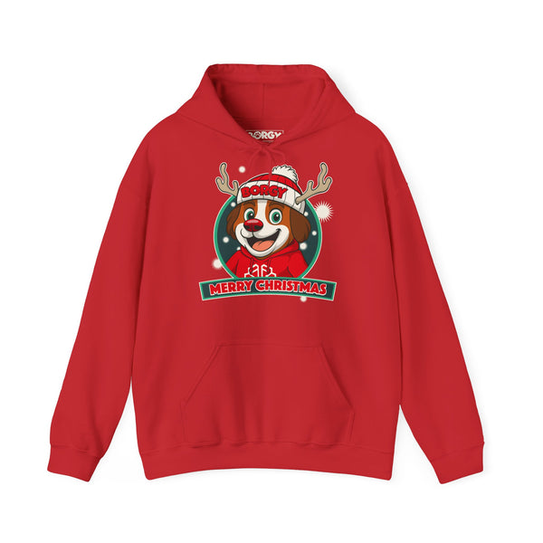 Borgy Merry Christmas - Hoodie - Red
