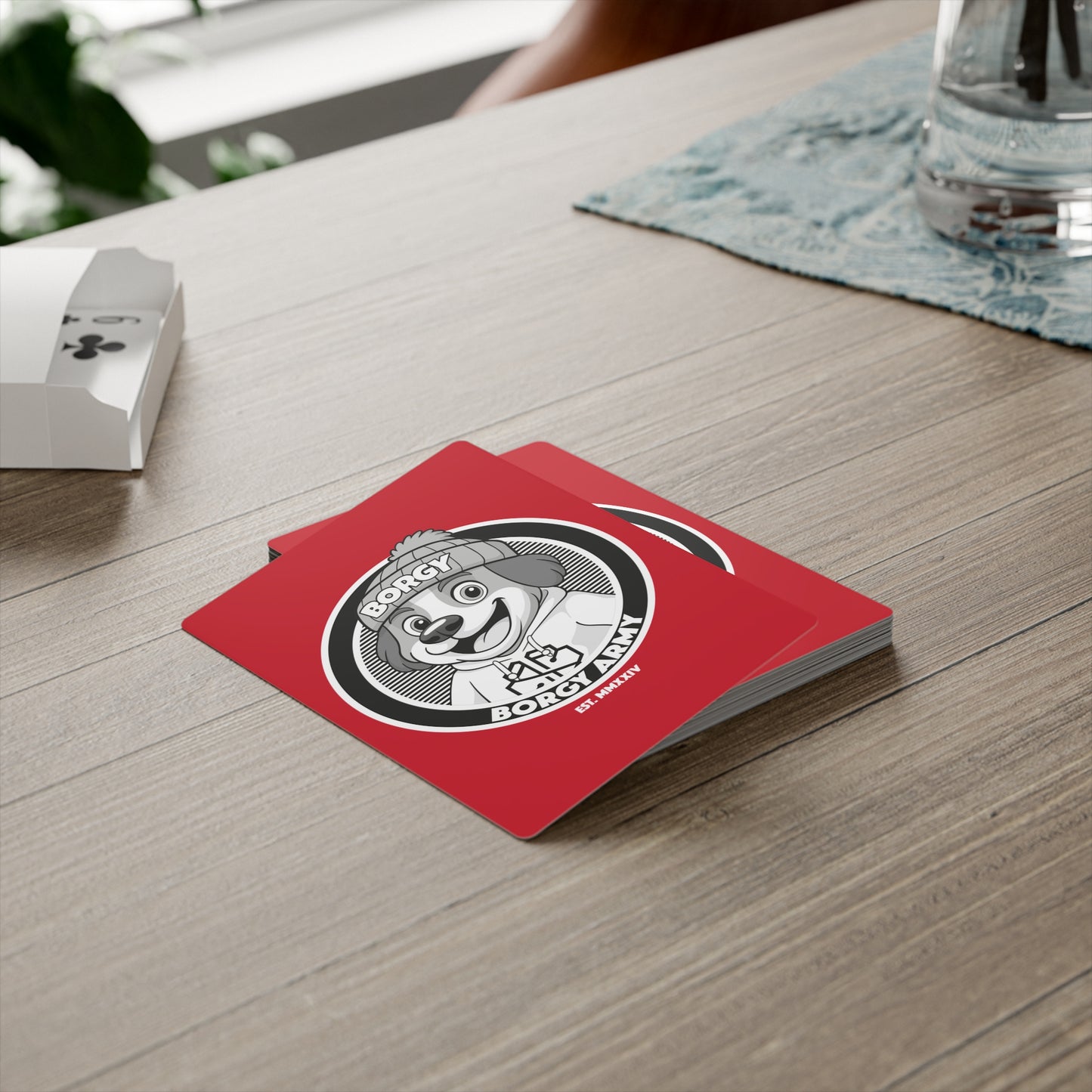 Red Poker Cards