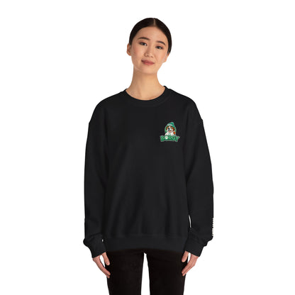 Borgy OG revecto - Double Logo crewneck - Black