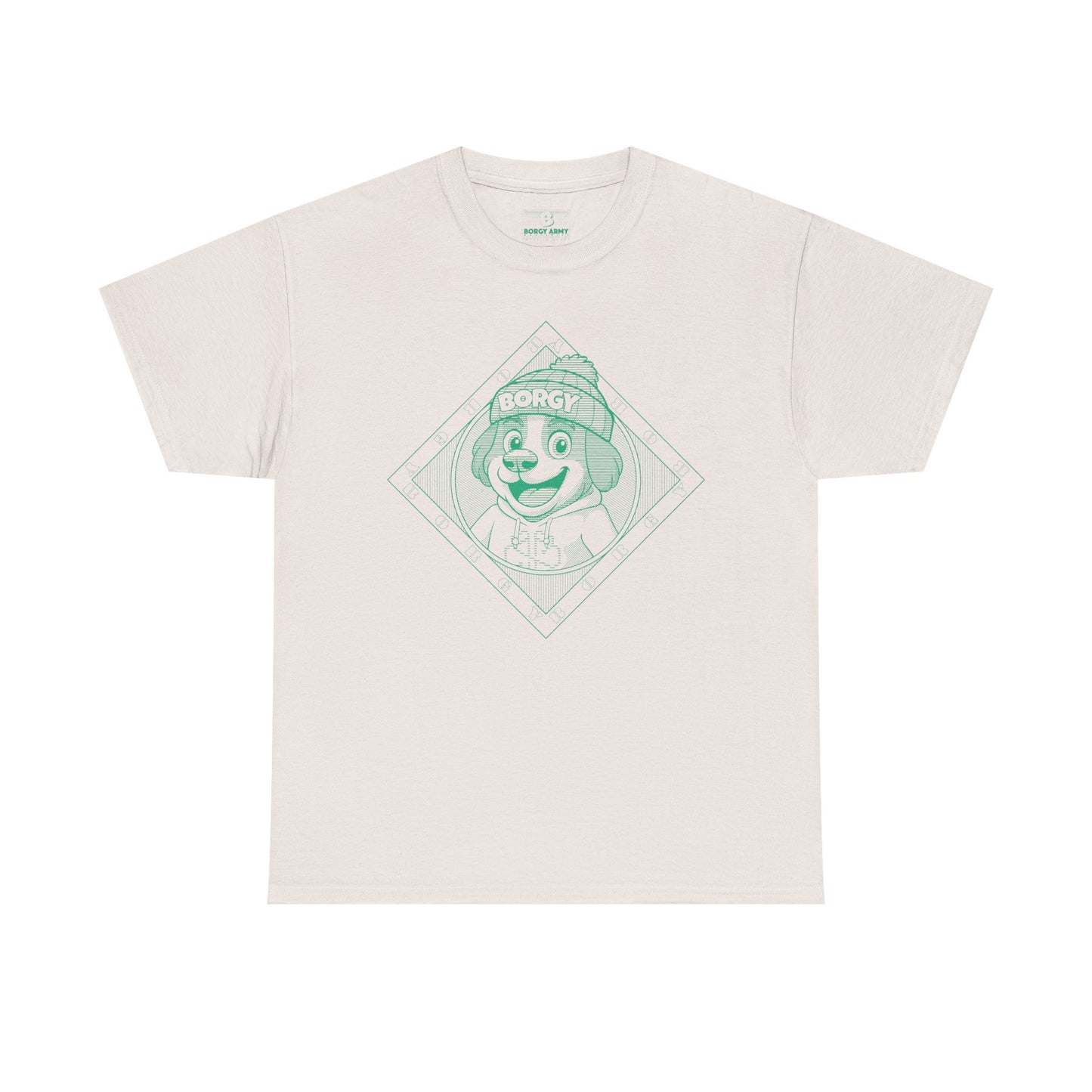 Borgy Greenlines T-Shirt - White & co
