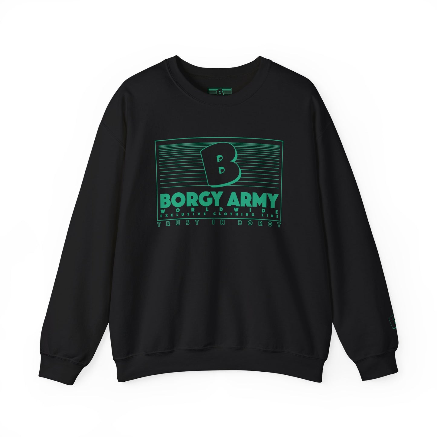 Borgy Worldwide Crewneck - Black