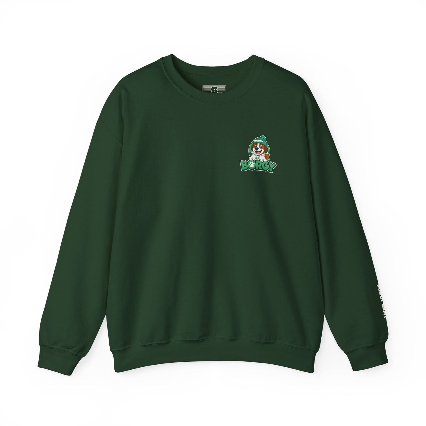 Borgy OG revecto - Double Logo crewneck - Green