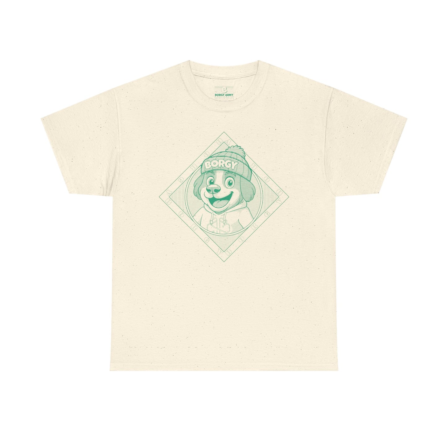 Borgy Greenlines T-Shirt - White & co