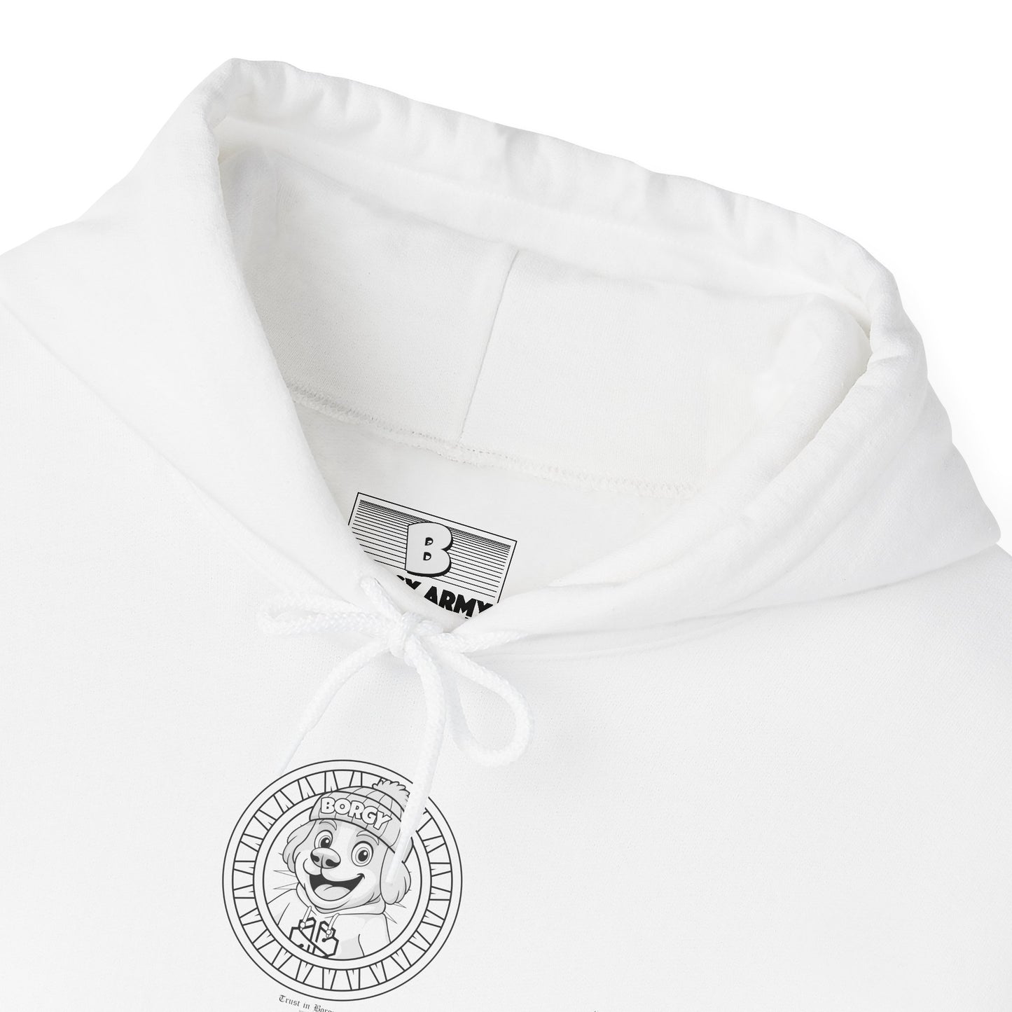 Trust in Borgy Hoodie - White