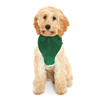 Borgy Green Pet Hoodie — Cute Dog Character Hoodie for Small Pets