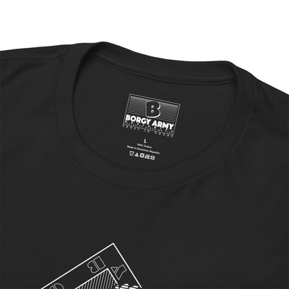 Borgy Blacklines T-Shirt - Black