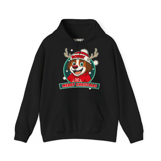 Borgy Merry Christmas - Hoodie - Black
