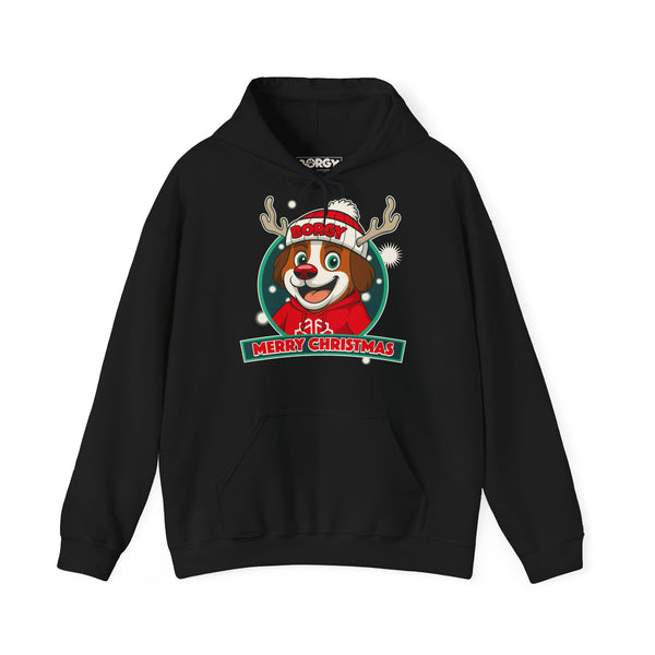 Borgy Merry Christmas - Hoodie - Black