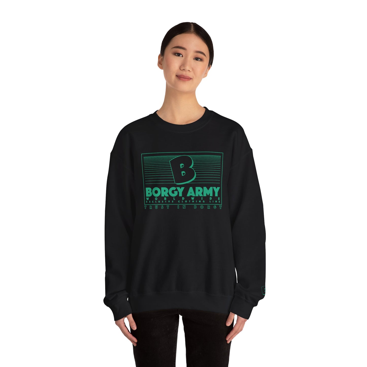 Borgy Worldwide Crewneck - Black