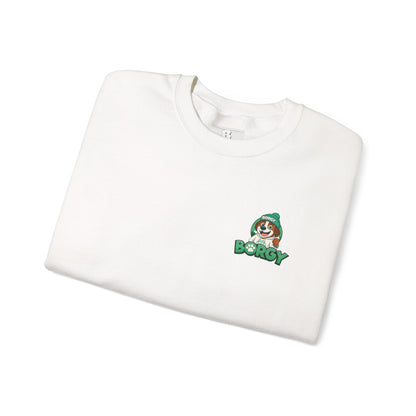 Borgy OG revecto - Double Logo crewneck - White