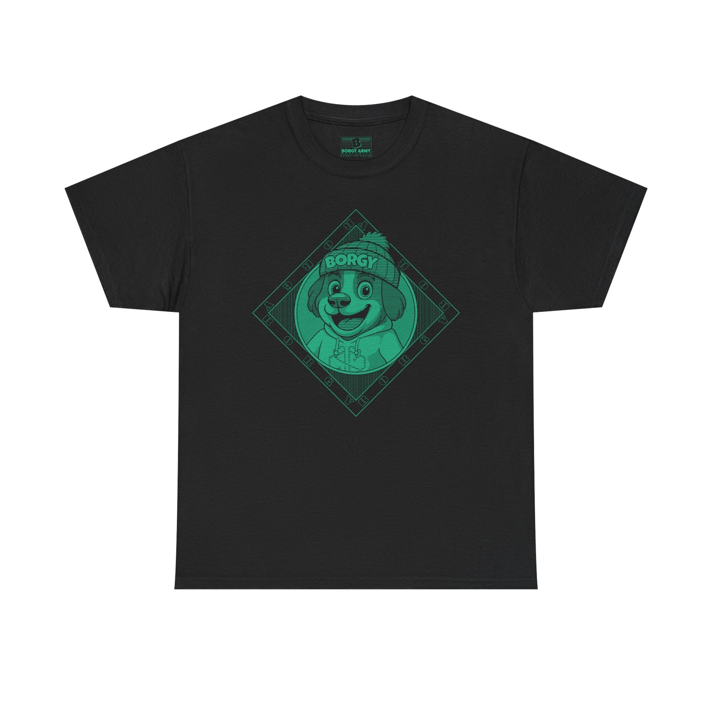 Borgy Greenlines T-Shirt - Black & co