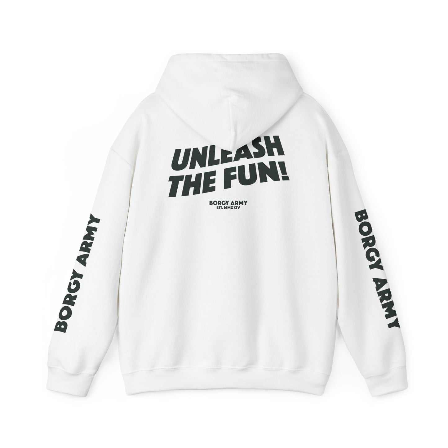 Borgy OG Revecto - Unleash the Fun Hoodie - White