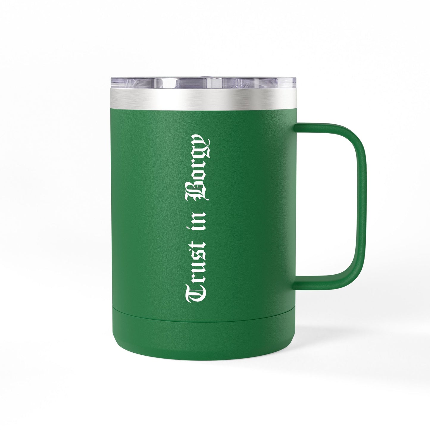 Trust in Borgy Travel Mug - Green