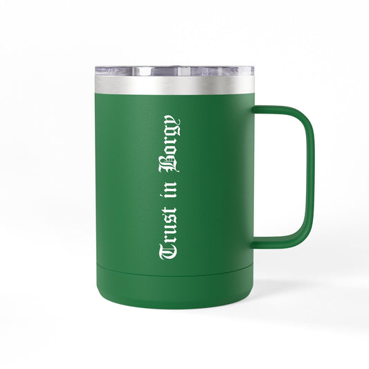 Trust in Borgy Travel Mug - Green