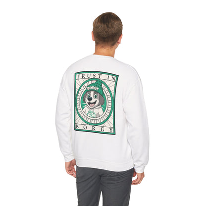 More Trust Crewneck Sweatshirt - White
