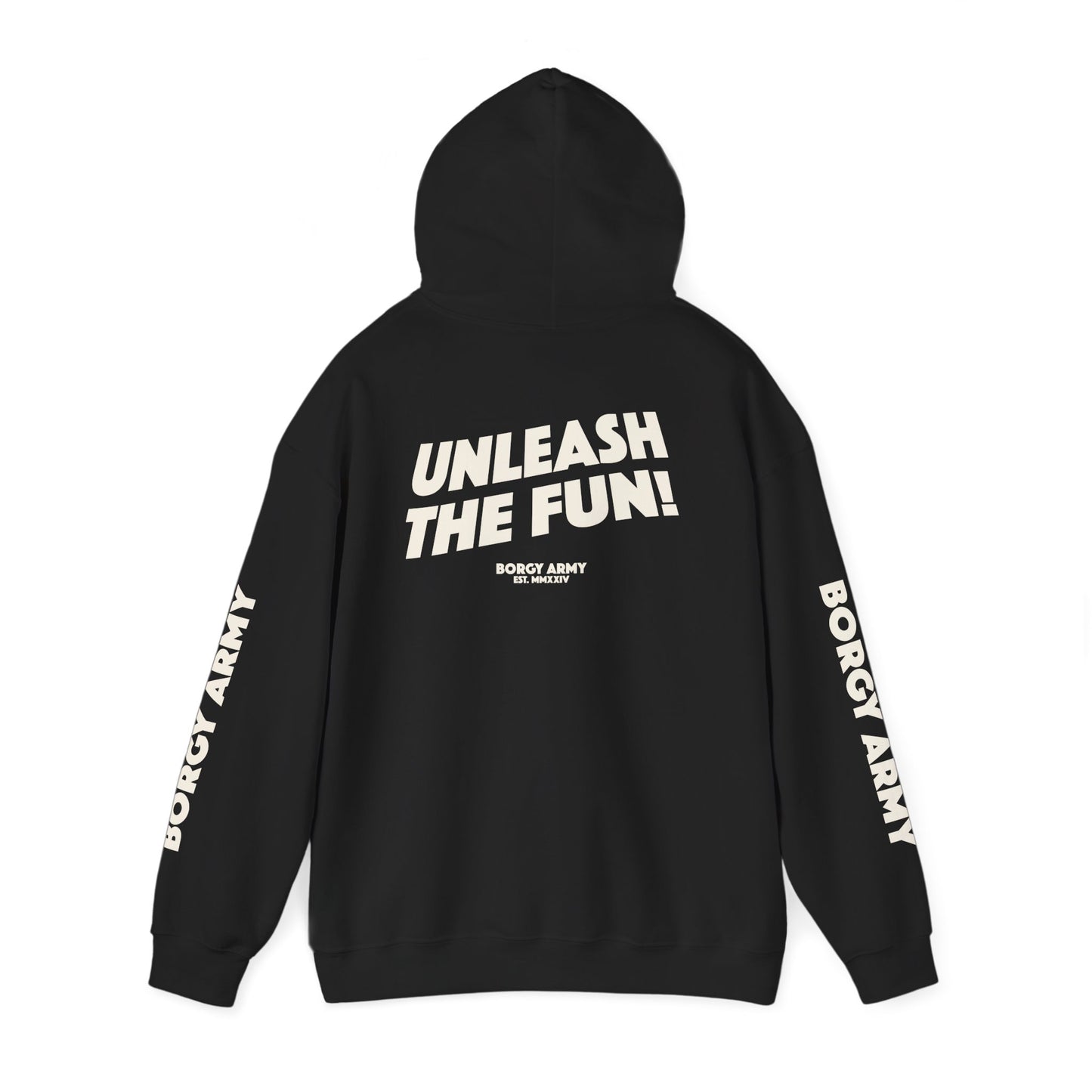 Borgy OG Revecto - Unleash the Fun Hoodie - Black