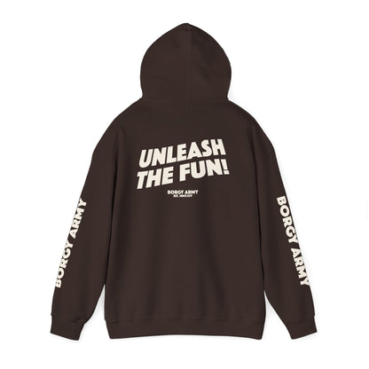 Borgy OG Revecto - Unleash the Fun Hoodie - Dark Chocolate