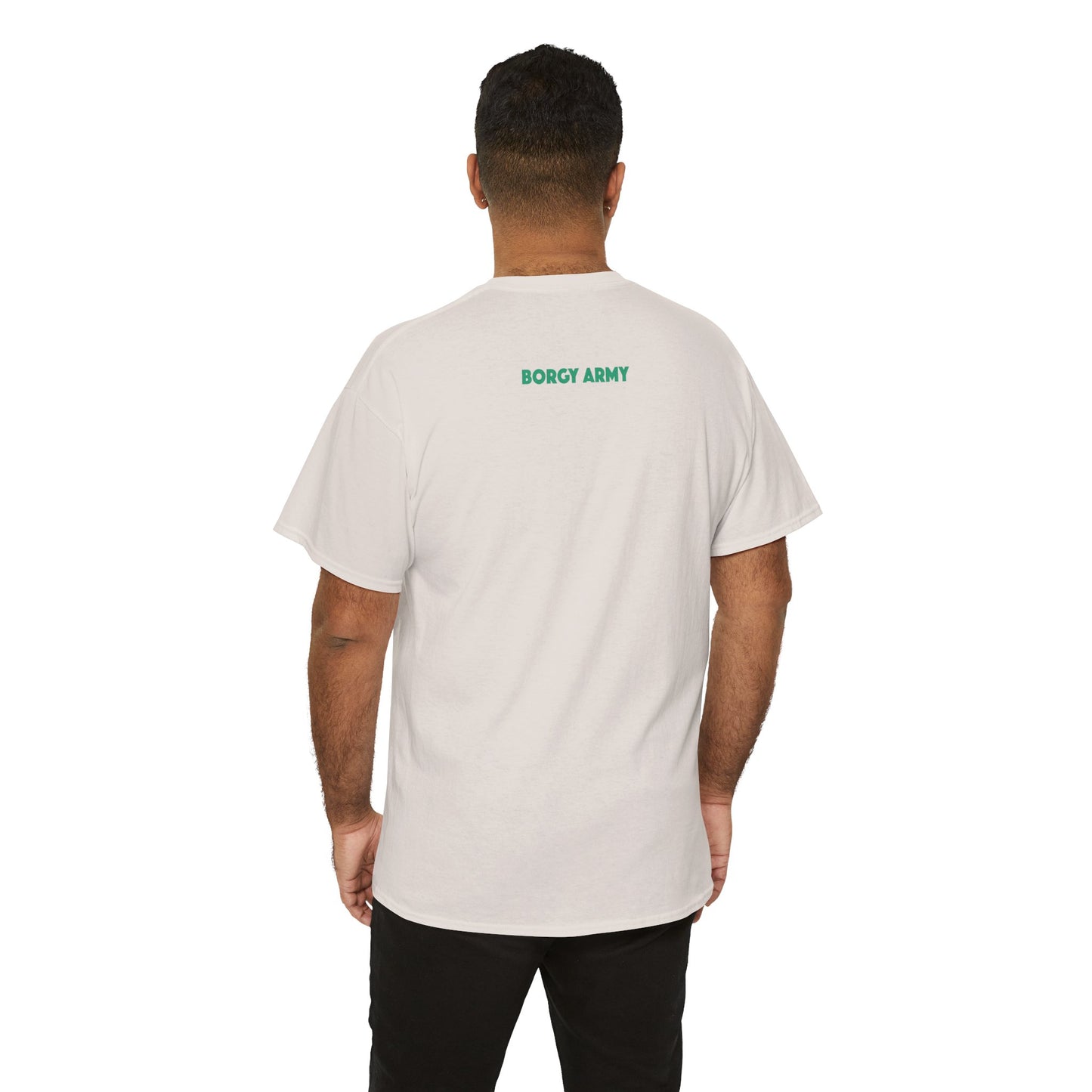 Borgy Greenlines T-Shirt - White & co