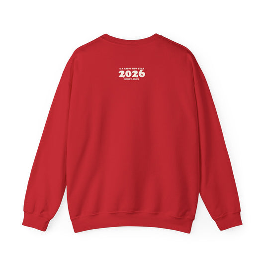 Borgy Holiday 2026 Crewneck v2 - Red
