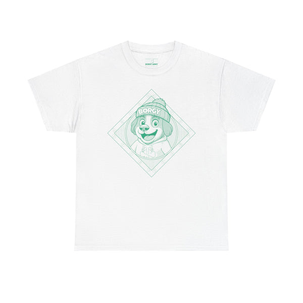 Borgy Greenlines T-Shirt - White & co