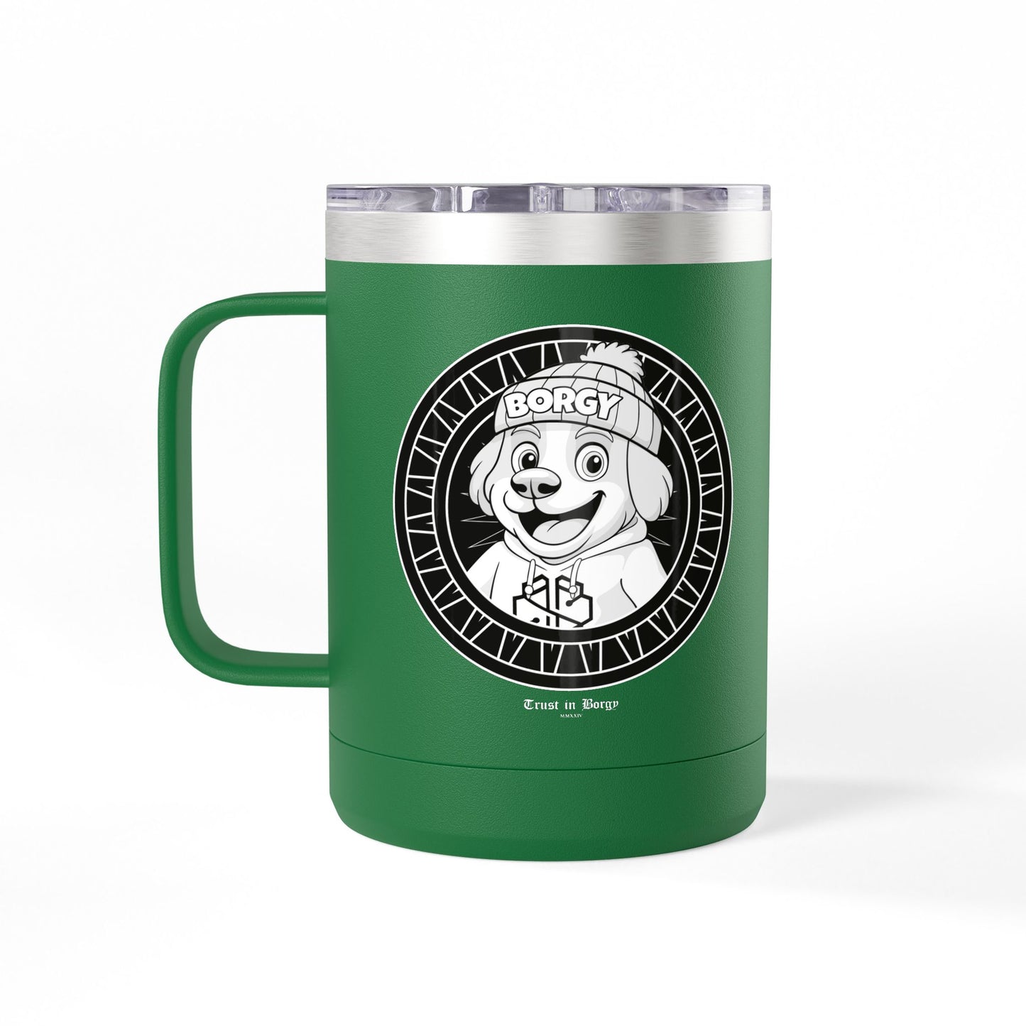 Trust in Borgy Travel Mug - Green