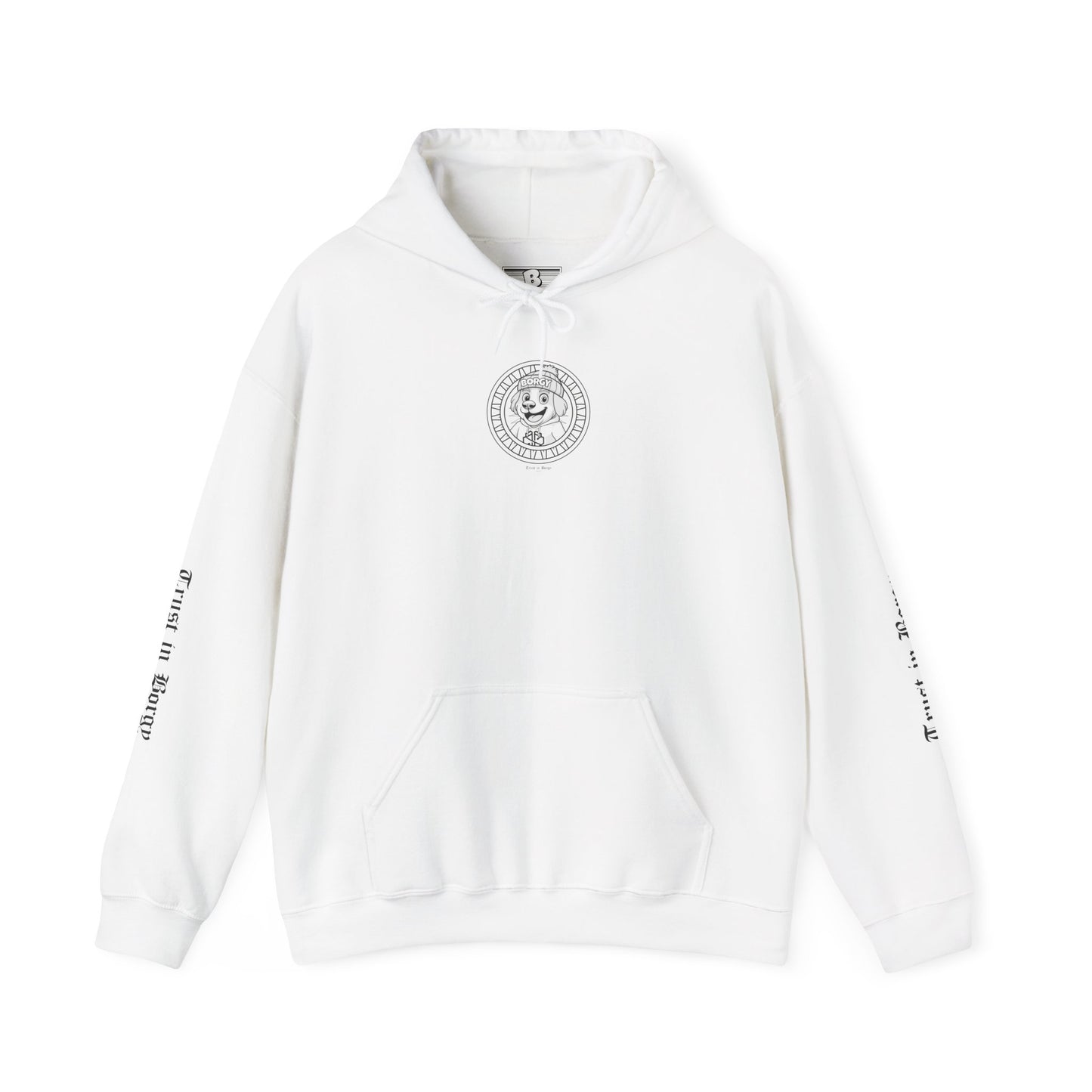 Trust in Borgy Hoodie - White