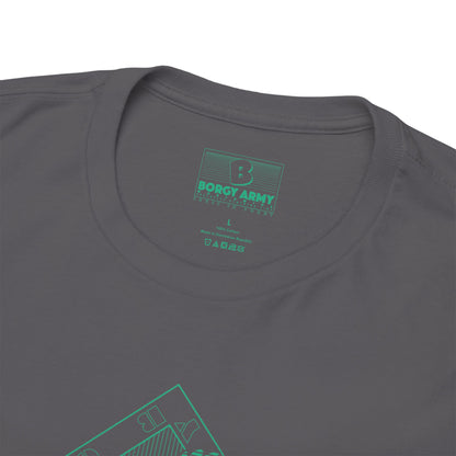 Borgy Greenlines T-Shirt - Black & co