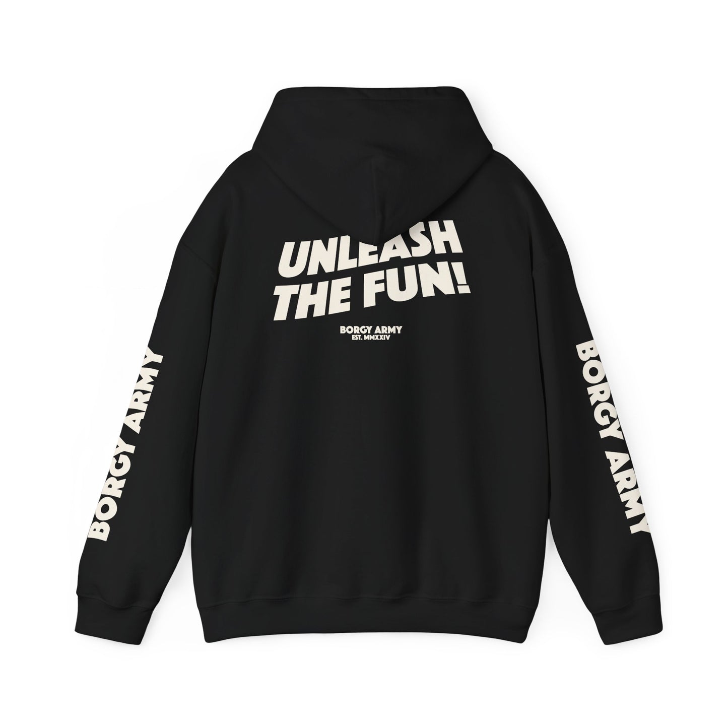 Borgy OG Revecto - Unleash the Fun Hoodie - Black
