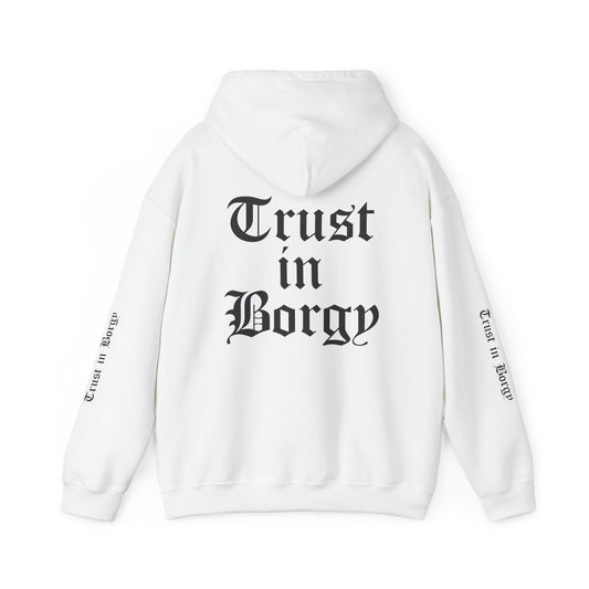Trust in Borgy Hoodie - White