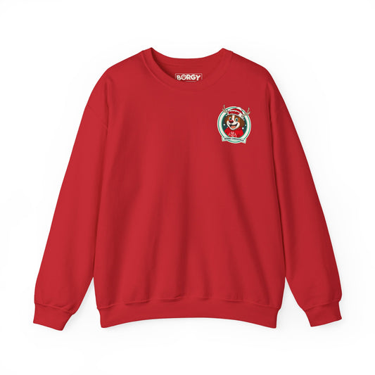 Borgy Holiday 2026 Crewneck v2 - Red