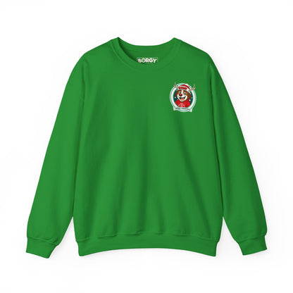 Borgy Holiday 2026 Crewneck v2 - Green