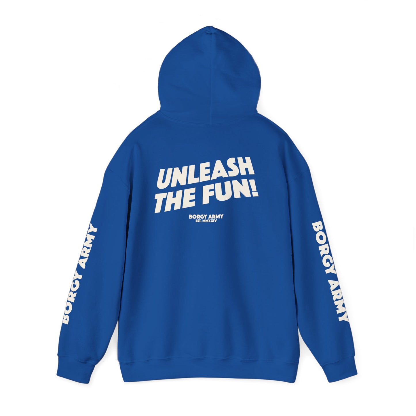 Borgy OG Revecto - Unleash the Fun Hoodie - Blue