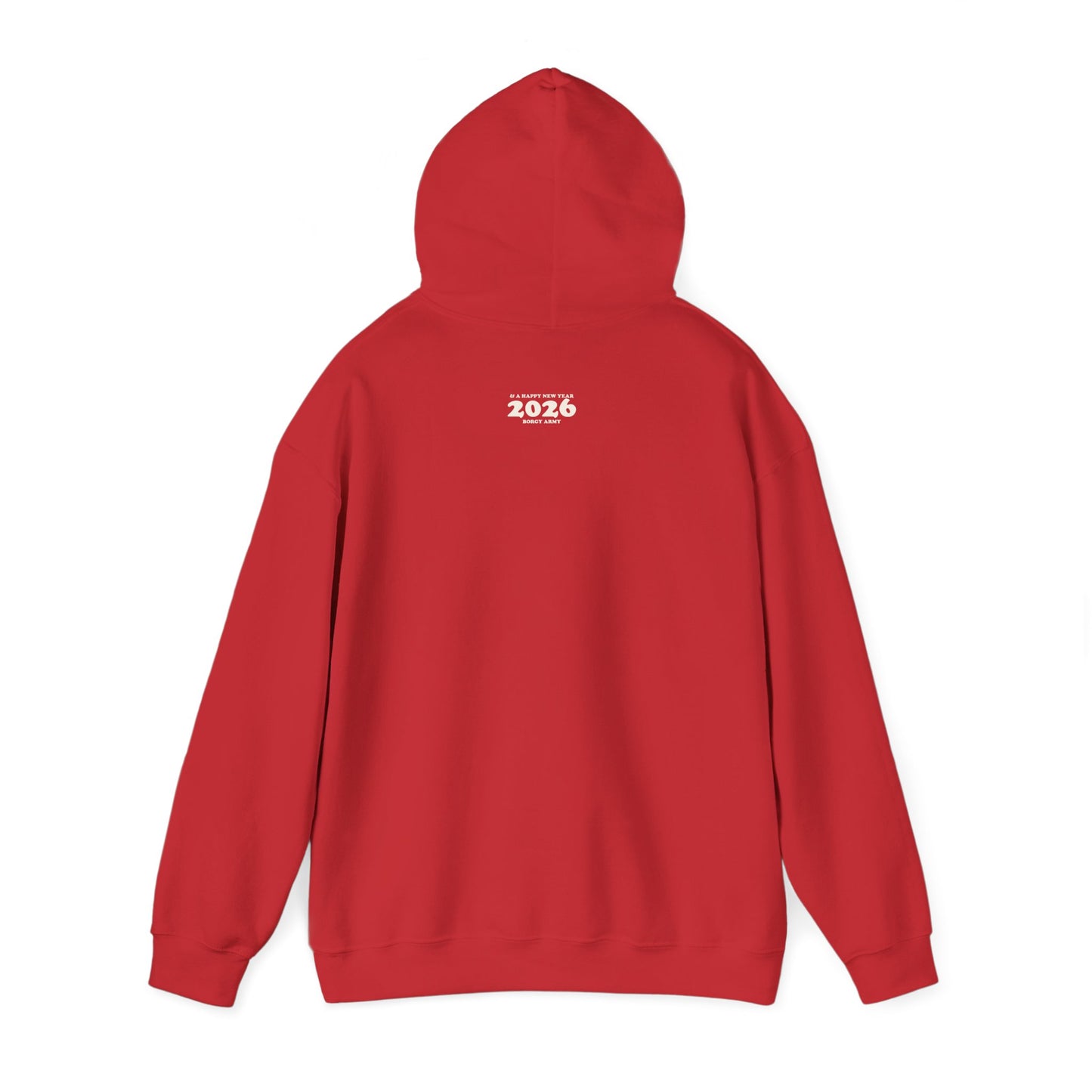 Borgy Holiday Hoodie - Red